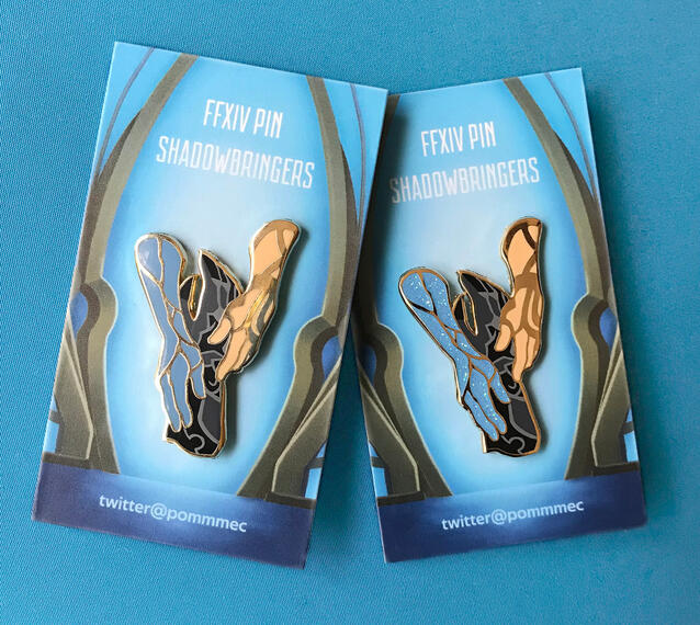 FFXIV enamel pin
